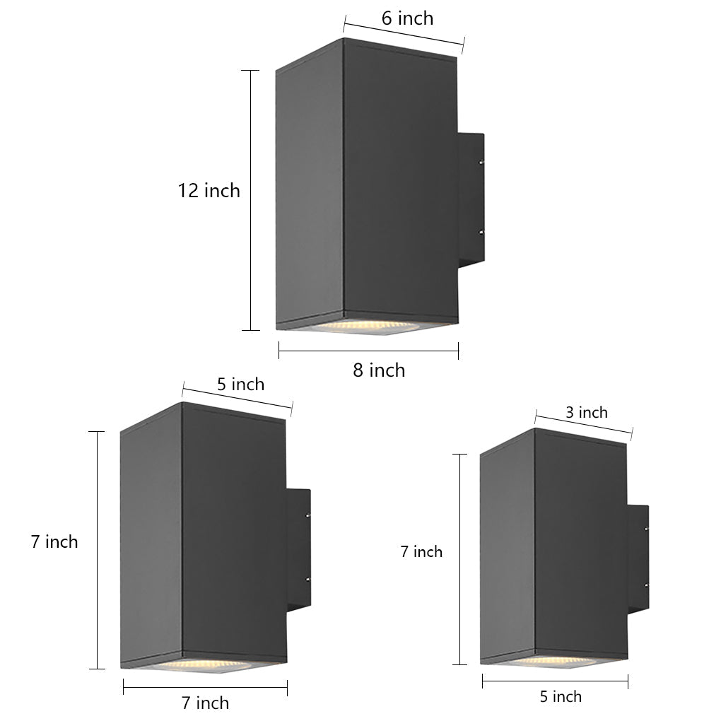 WINDSOR WATERPROOF OUTDOOR WALL LIGHTING FOR PATIO AND BALCONY