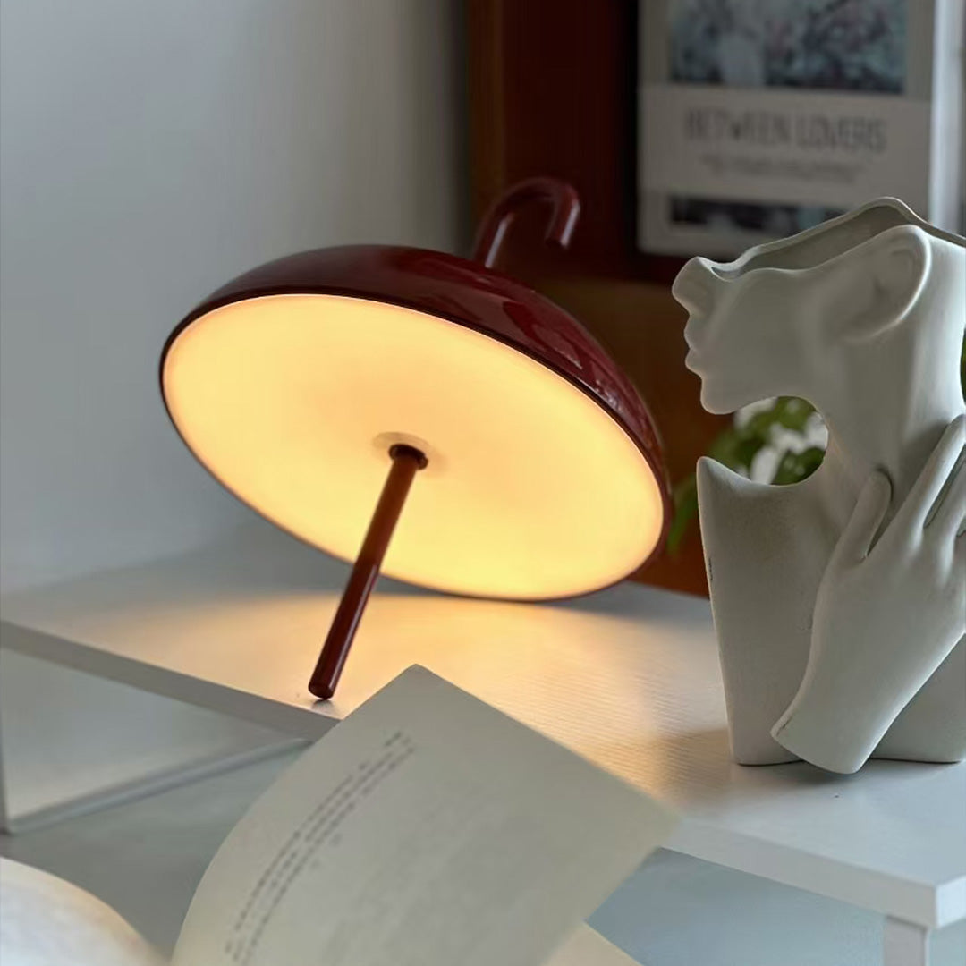 WINTERBOURNE PORTABLE GLOWING PARASOL LAMP WITH TOUCH DIMMER