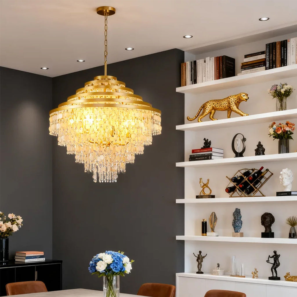 WINTERBOURNE SHELL WHIRL CEILING LUMINAIRE