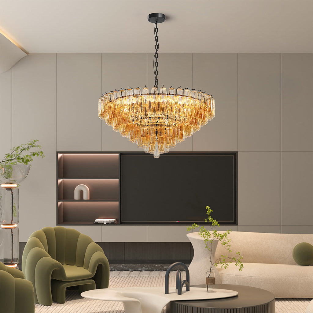 WINDSOR GLASS MULTI-ARM CEILING LANTERN