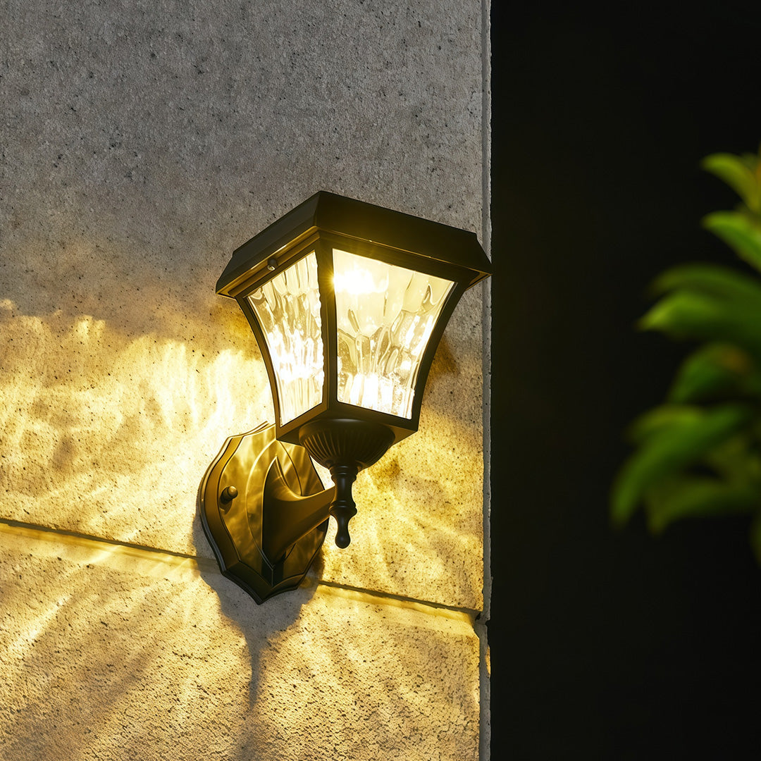 WHITECREST SOLAR GARDEN WALL LANTERN