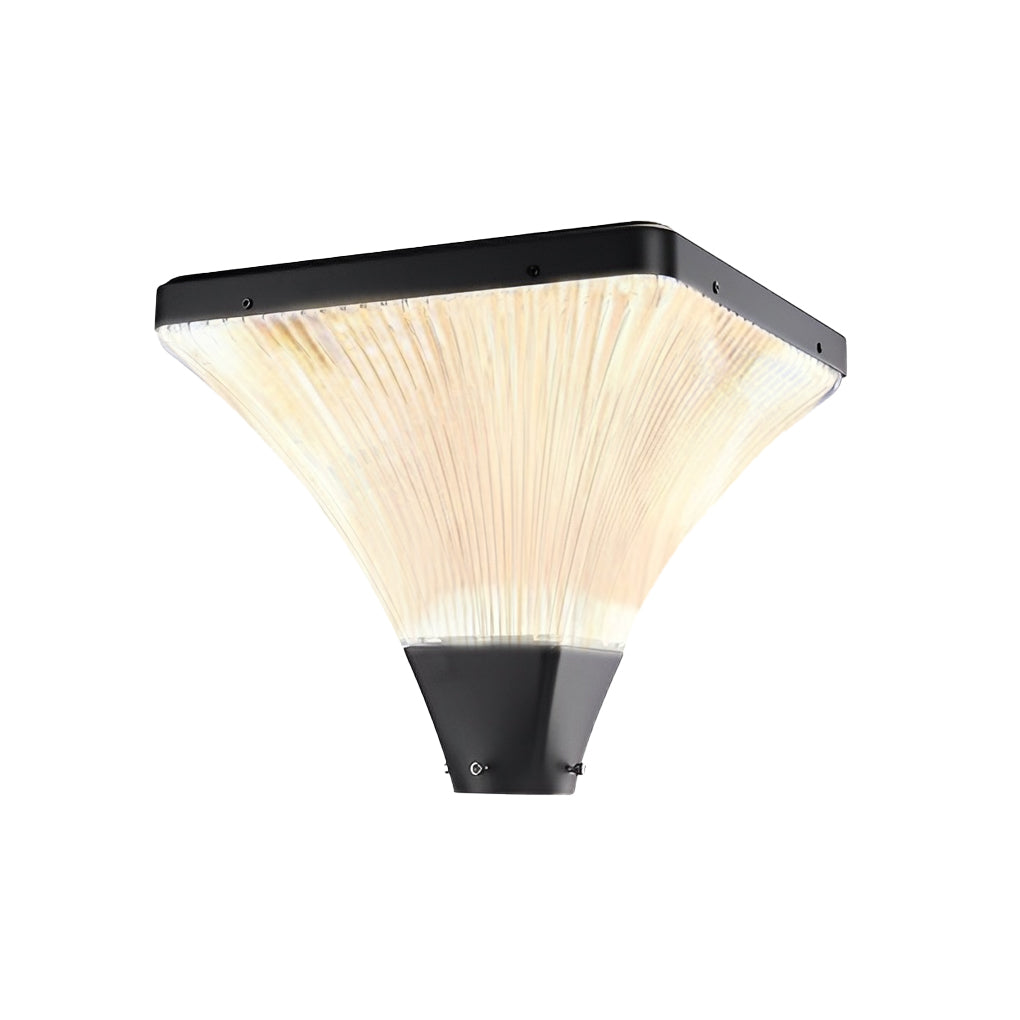 WINDSOR STRIPE AQUA SQUARE GARDEN ILLUMINATOR