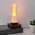 WINTERBOURNE CORDLESS SQUARE LED NIGHT LAMP WITH DIMMING FEATURE