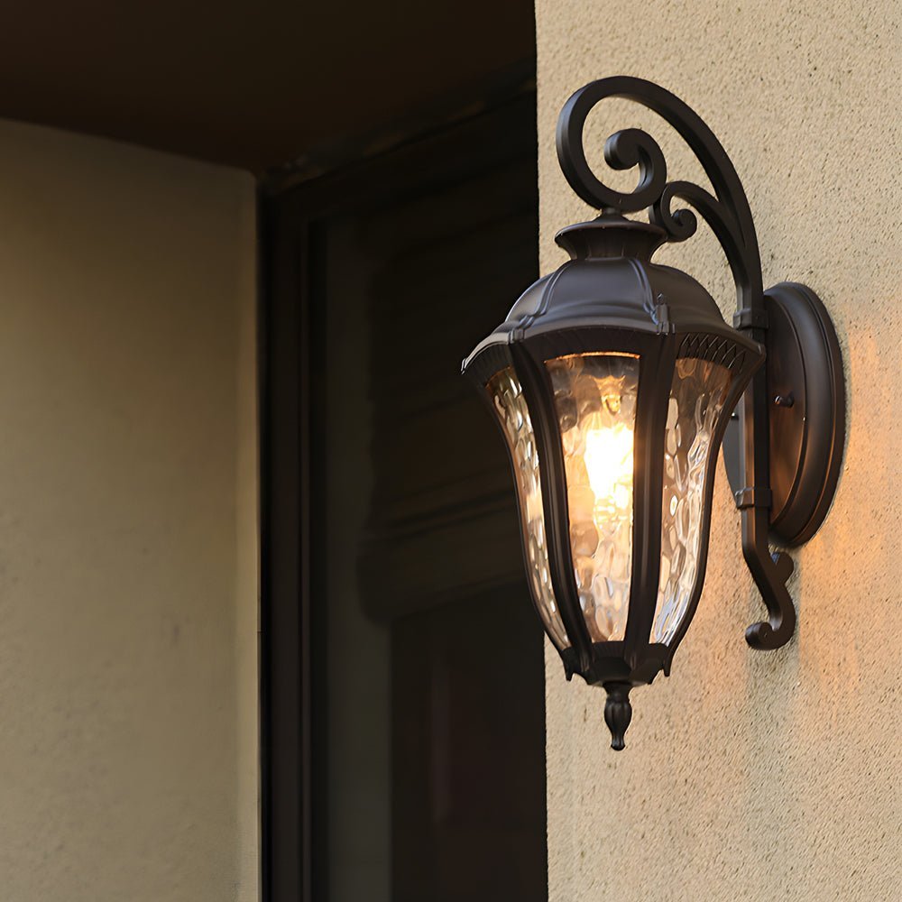 WINDSOR GARDEN DIE-CAST ALUMINUM OUTDOOR WALL SCONCE