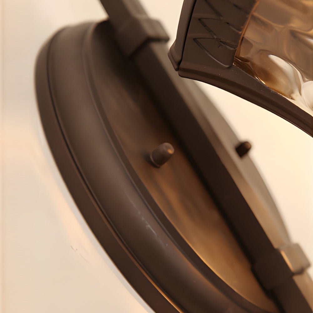 WINDSOR CAST ALUMINUM OUTDOOR WALL SCONCE WITH WATER-RESISTANT FINISH