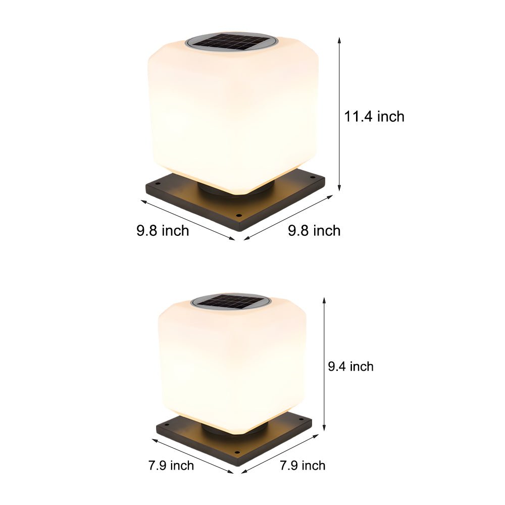 WINDSOR AQUA SHIELD OUTDOOR LED GARDEN PIER LANTERN