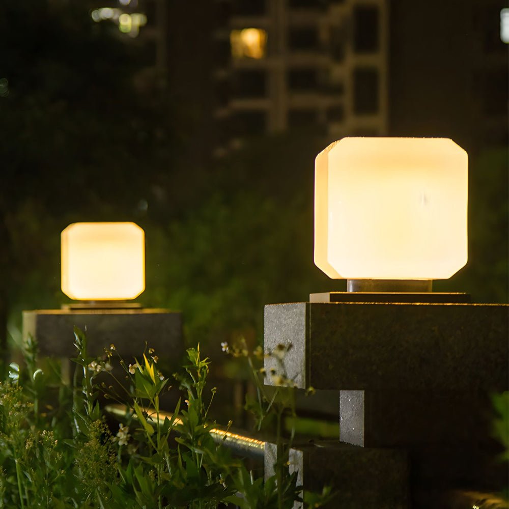 WINDSOR AQUA SHIELD OUTDOOR LED GARDEN PIER LANTERN