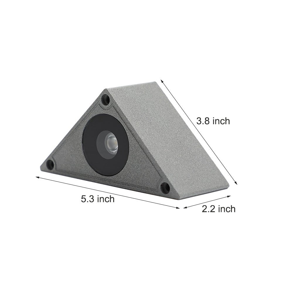 WINTHORPE TRIANGULAR OUTDOOR STEP ILLUMINATOR