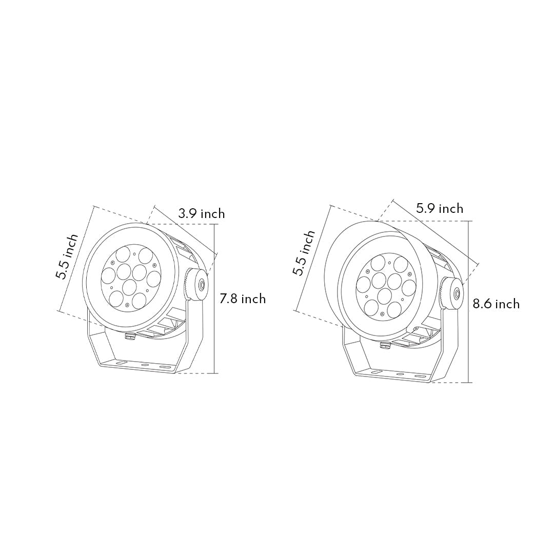 RAVENHURST RAINPROOF CIRCULAR LUMINAIRE