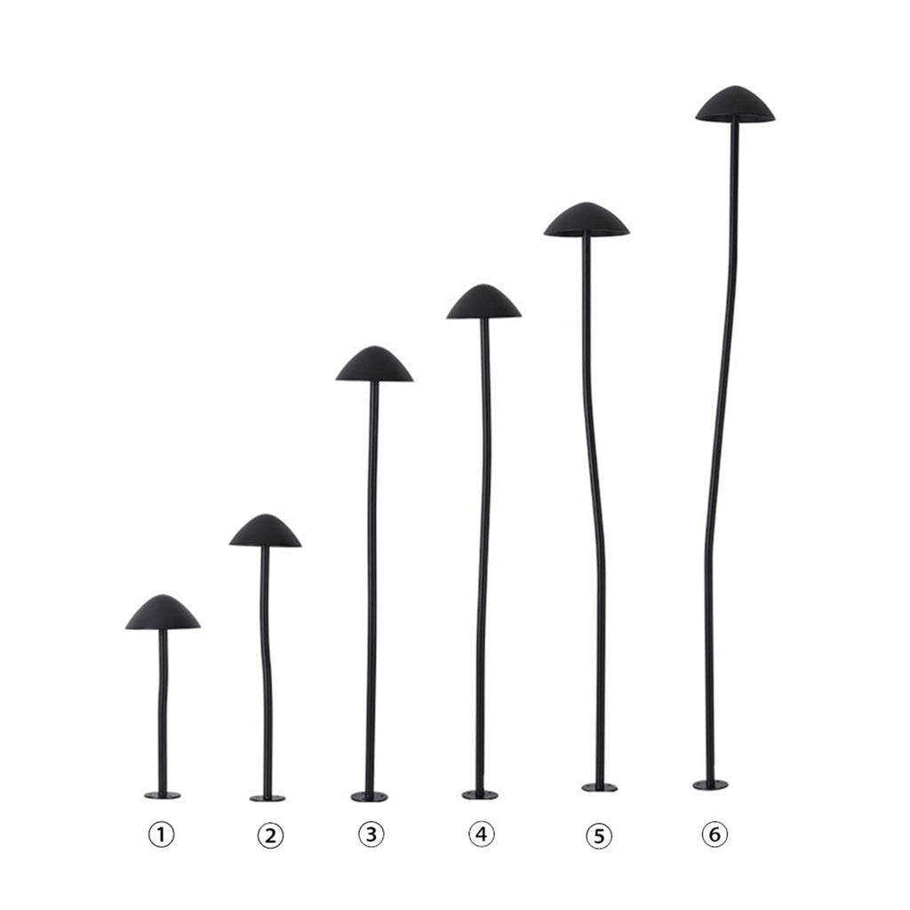 BRAMBLEWOOD METAL MUSHROOM GLOWING LANDSCAPE LANTERN