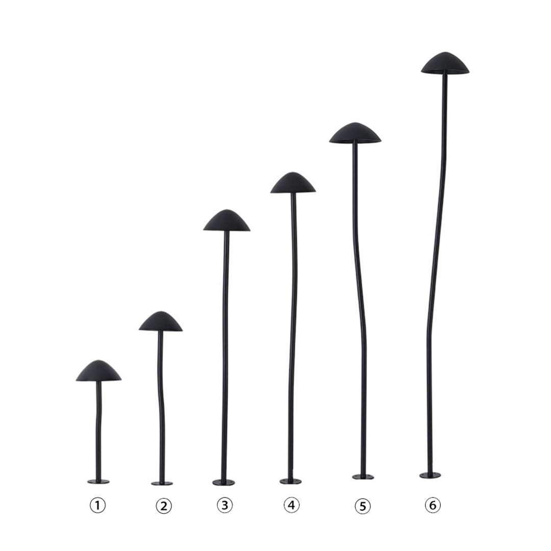 BRAMBLEWOOD METAL MUSHROOM GLOWING LANDSCAPE LANTERN