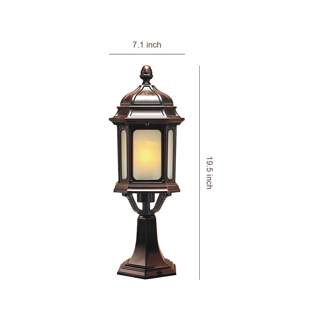 WINTHROP WEATHER-RESISTANT PILLAR LIGHTING WITH HIGH LUMEN OUTPUT
