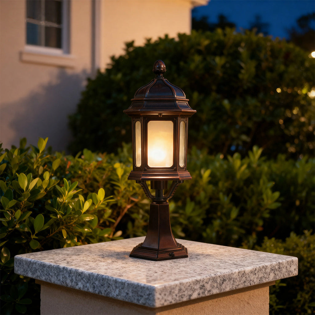 WINTHROP WEATHER-RESISTANT PILLAR LIGHTING WITH HIGH LUMEN OUTPUT