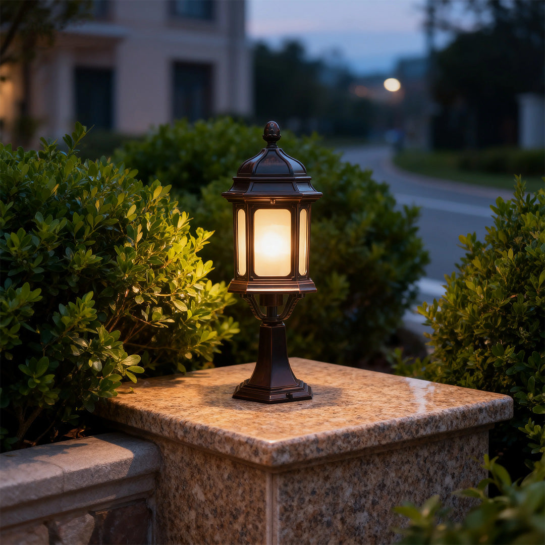 WINTHROP WEATHER-RESISTANT PILLAR LIGHTING WITH HIGH LUMEN OUTPUT