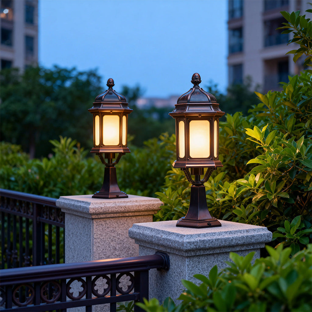 WINTHROP WEATHER-RESISTANT PILLAR LIGHTING WITH HIGH LUMEN OUTPUT