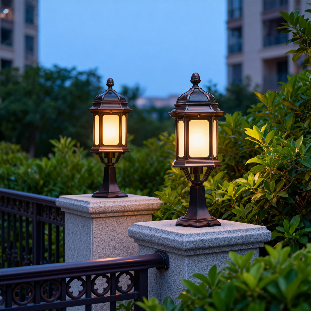WINTHROP WEATHER-RESISTANT PILLAR LIGHTING WITH HIGH LUMEN OUTPUT
