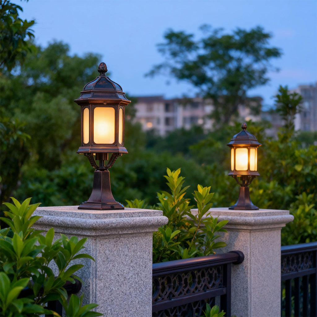 WINTHROP WEATHER-RESISTANT PILLAR LIGHTING WITH HIGH LUMEN OUTPUT