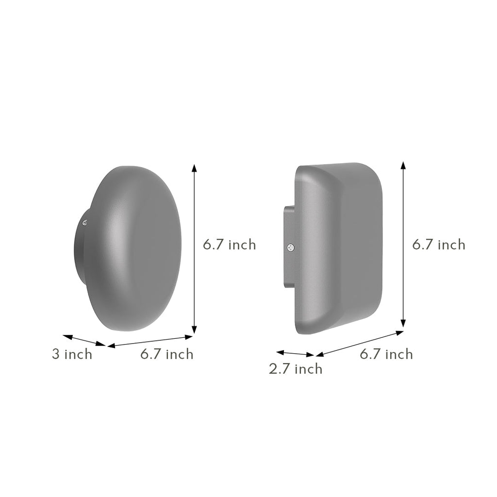 WINTHORPE WEATHERPROOF GEOMETRIC WALL LANTERN