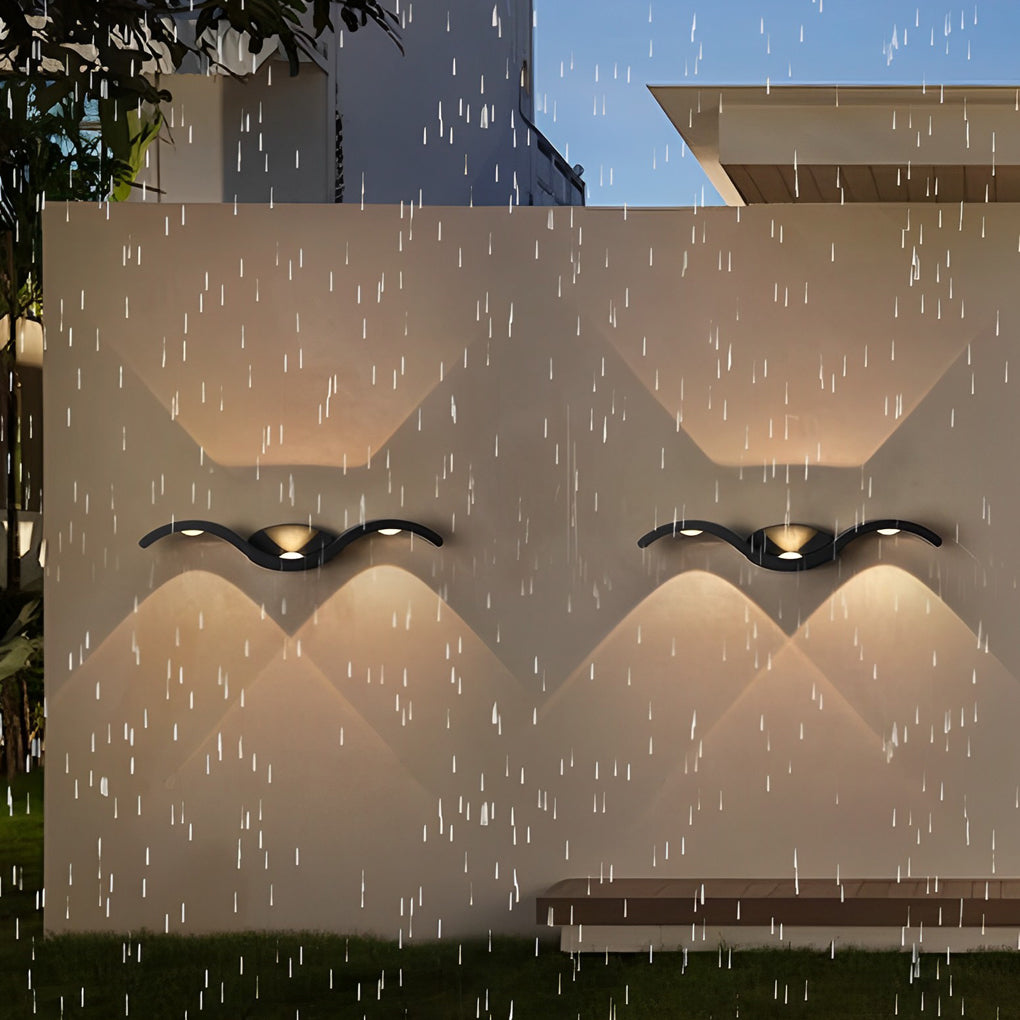 BRIGHTON TIDE UP-DOWN OUTDOOR LED WALL LIGHT