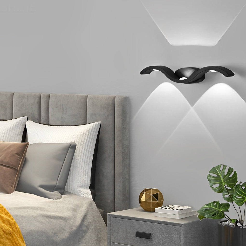 BRIGHTON TIDE UP-DOWN OUTDOOR LED WALL LIGHT