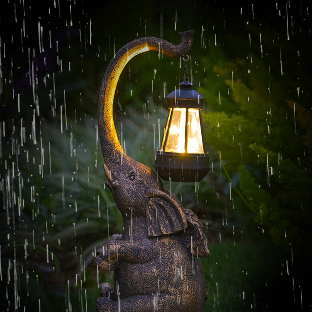 1. **WILLOUGHBY SOLAR MENAGERIE GARDEN ORBS**  
   Illuminated resin animal figures that bring whimsical charm to your outdoor space, powered by solar energy.

2. **PENROSE RADIANT FAUNA GLOWLIGHTS**  
   Unique resin sculptures of garden creatures that e