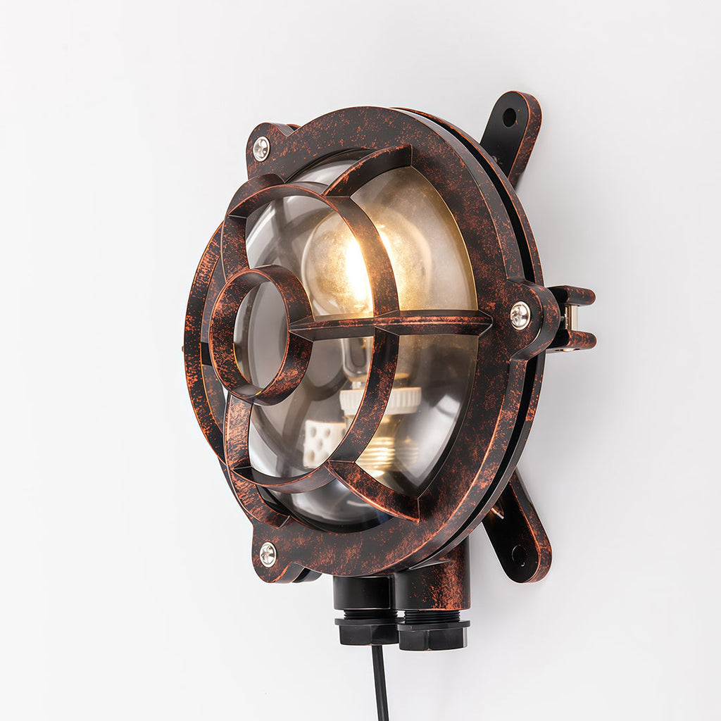 WINCHESTER VINTAGE METAL OUTDOOR WALL LIGHT