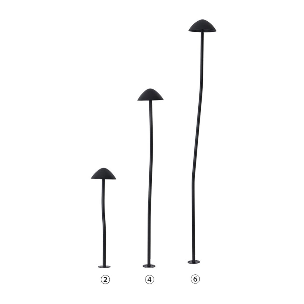 BRAMBLEWOOD METAL MUSHROOM GLOWING LANDSCAPE LANTERN
