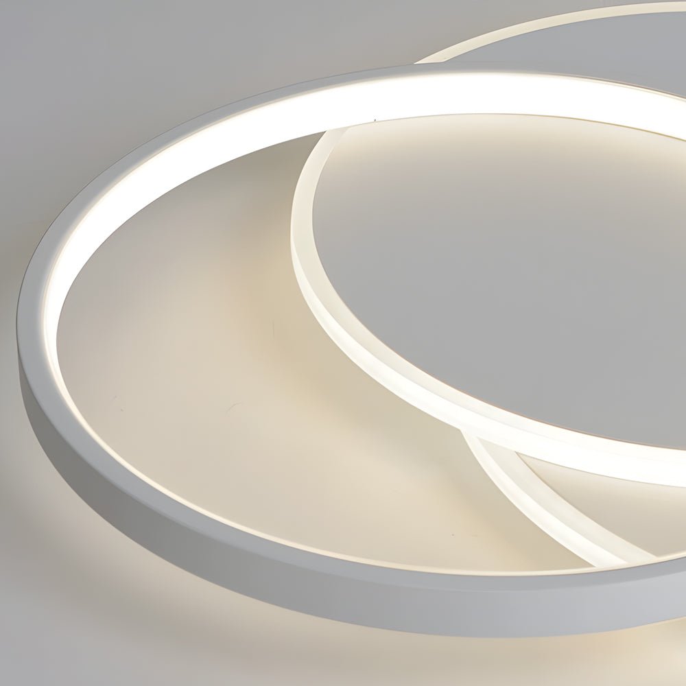 WINDSOR TRIO CIRCULAR ACRYLIC LED CEILING FIXTURE