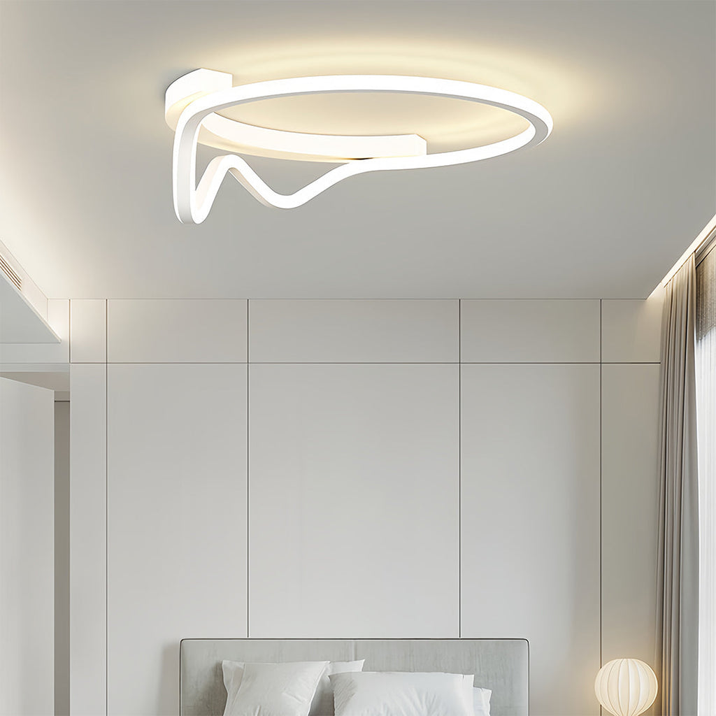 CLARIDGE MODERN GEOMETRIC LED CEILING LIGHT