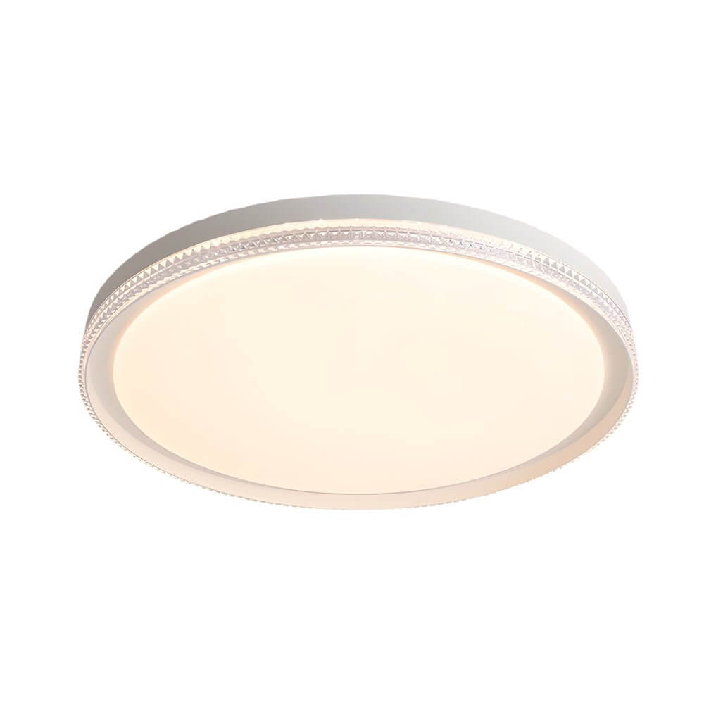 WINDSOR WHITE ACRYLIC FLUSH MOUNT LIGHTING
