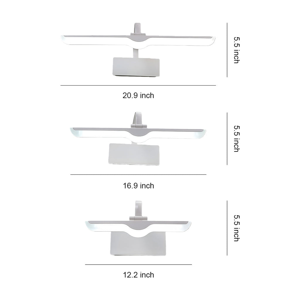 WINTHORPE WATER-RESISTANT LED BATHROOM ILLUMINATOR WITH CUSTOMIZABLE BRIGHTNESS