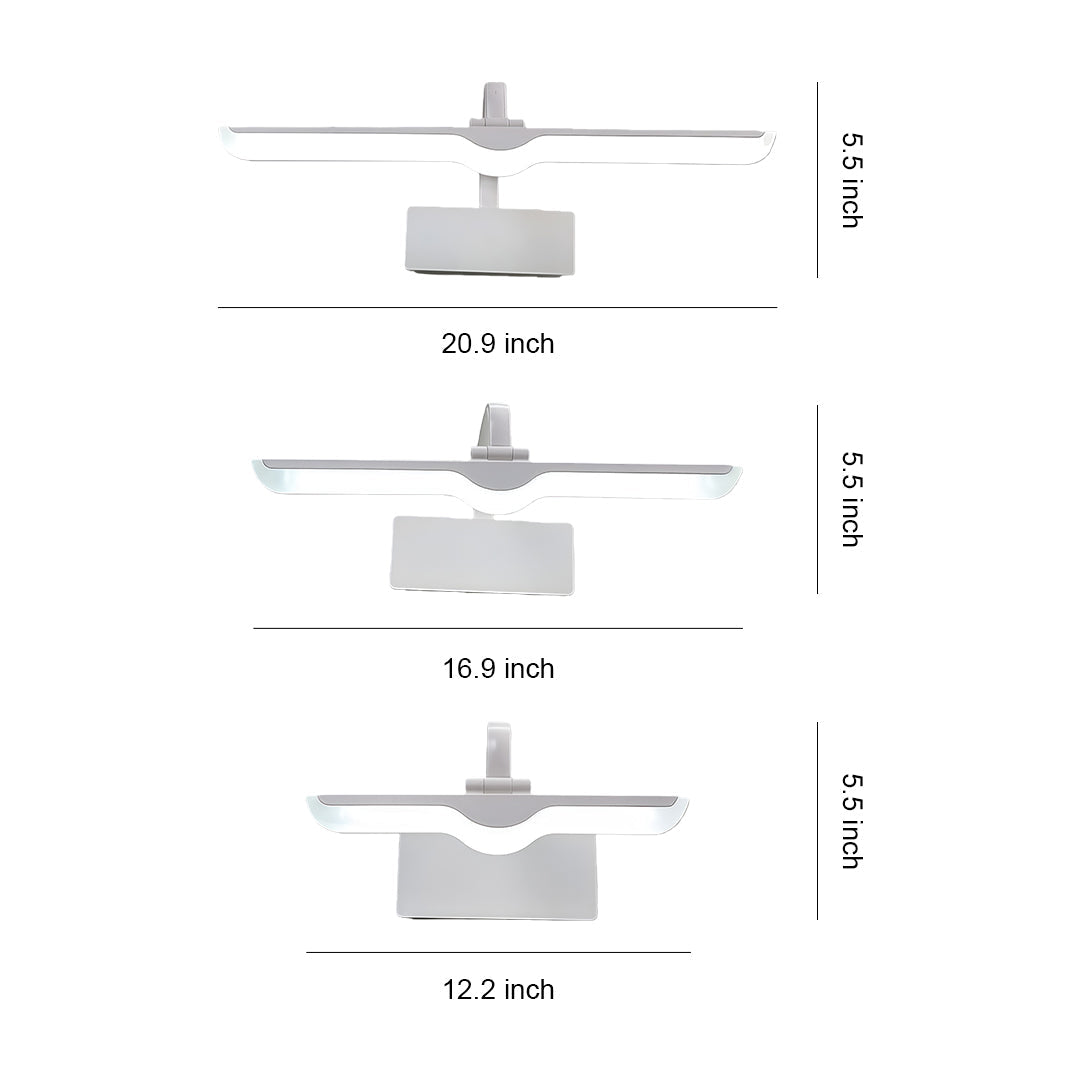 WINTHORPE WATER-RESISTANT LED BATHROOM ILLUMINATOR WITH CUSTOMIZABLE BRIGHTNESS