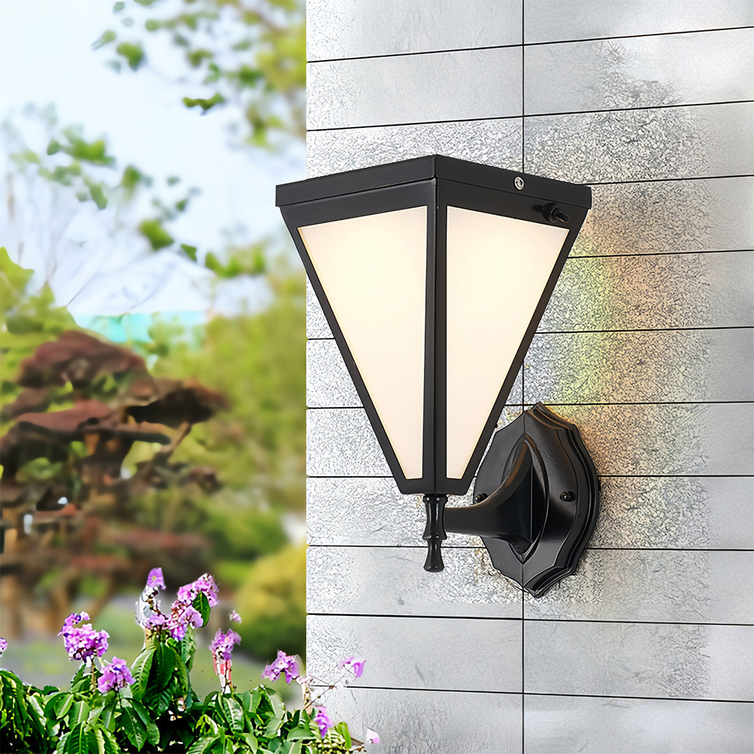 WINDSOR HARMONY SOLAR WALL LANTERN