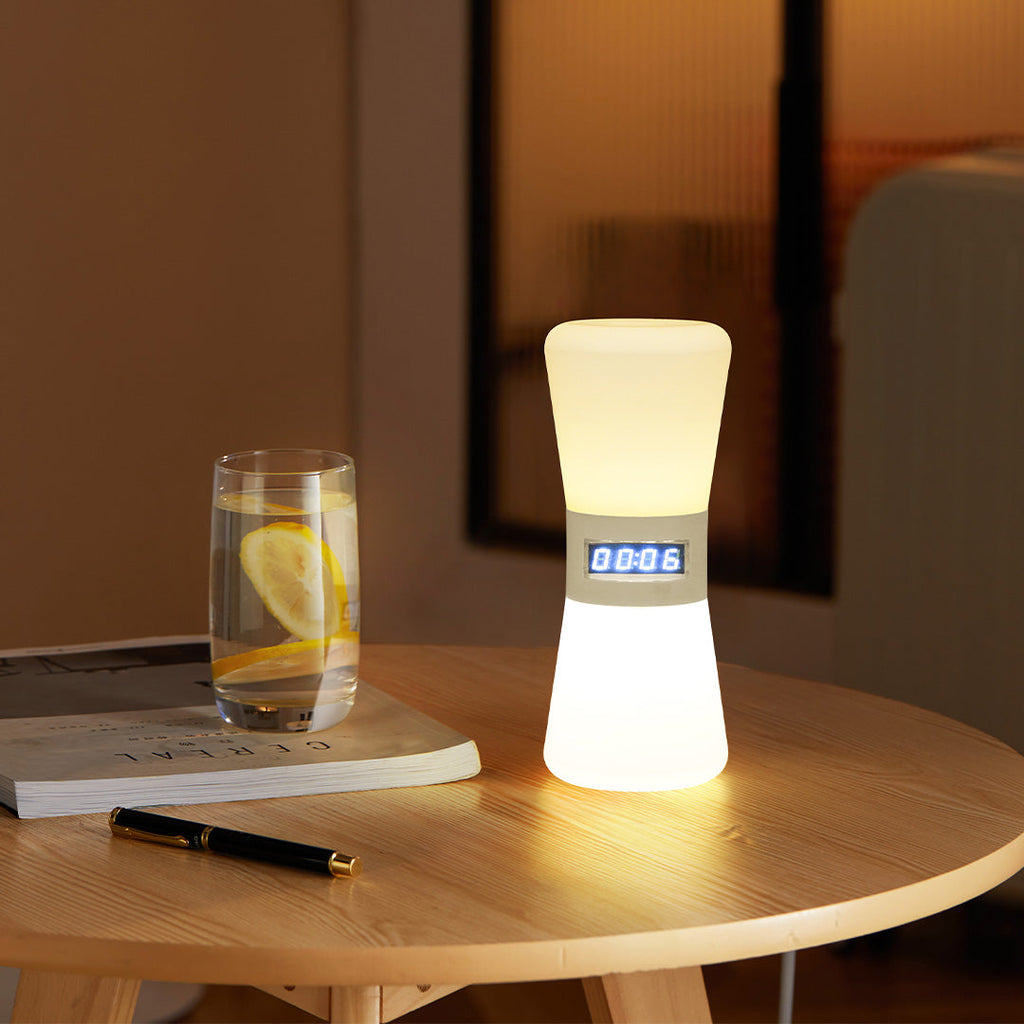 WINDSOR HOURGLASS ILLUMINATION TABLE LAMP WITH GRAVITY SENSOR