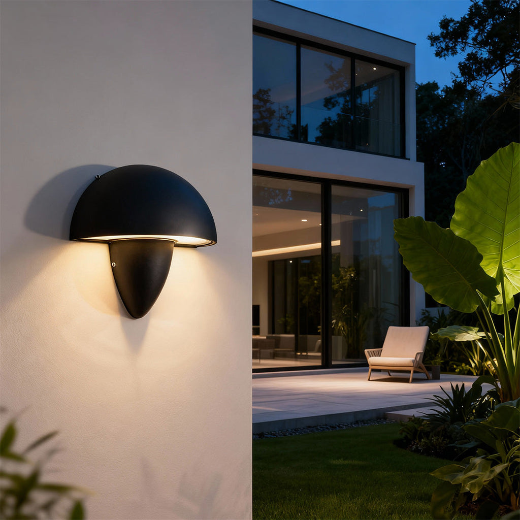 FENWICK FUNGAL GLOW WATER-RESISTANT LED WALL SCONCE