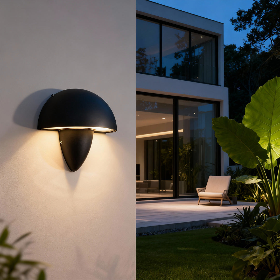 FENWICK FUNGAL GLOW WATER-RESISTANT LED WALL SCONCE