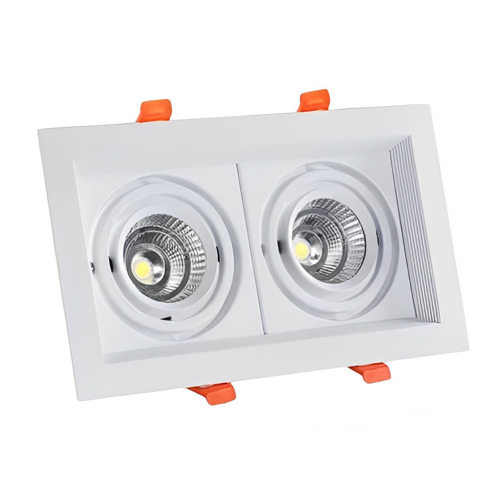 RAVENSHILL RECTANGULAR TWIN RECESSED ILLUMINATOR