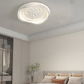 WINTHORPE WHITE RESIN WAVE CEILING LUMINAIRE