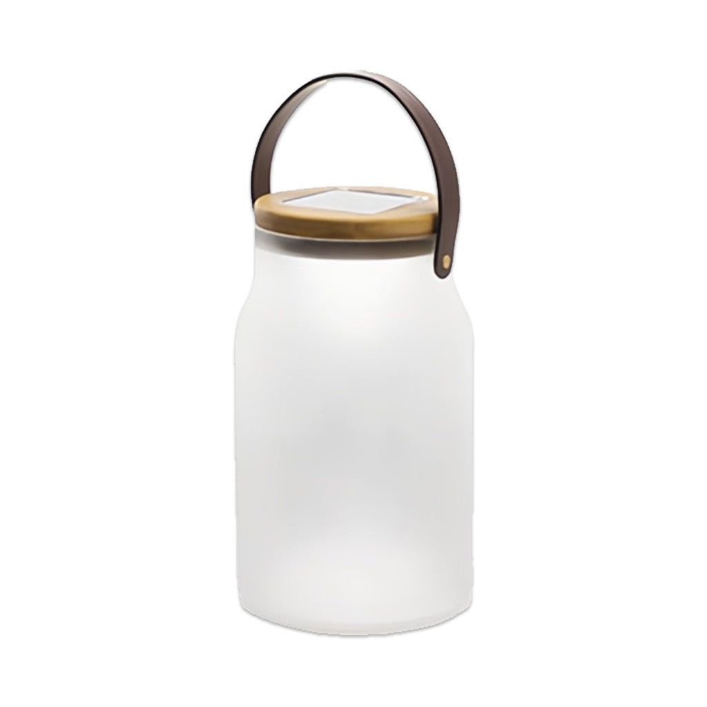 FENWICK SOLAR ILLUMINATION CAMP LIGHT WITH TEAK HANDLE
