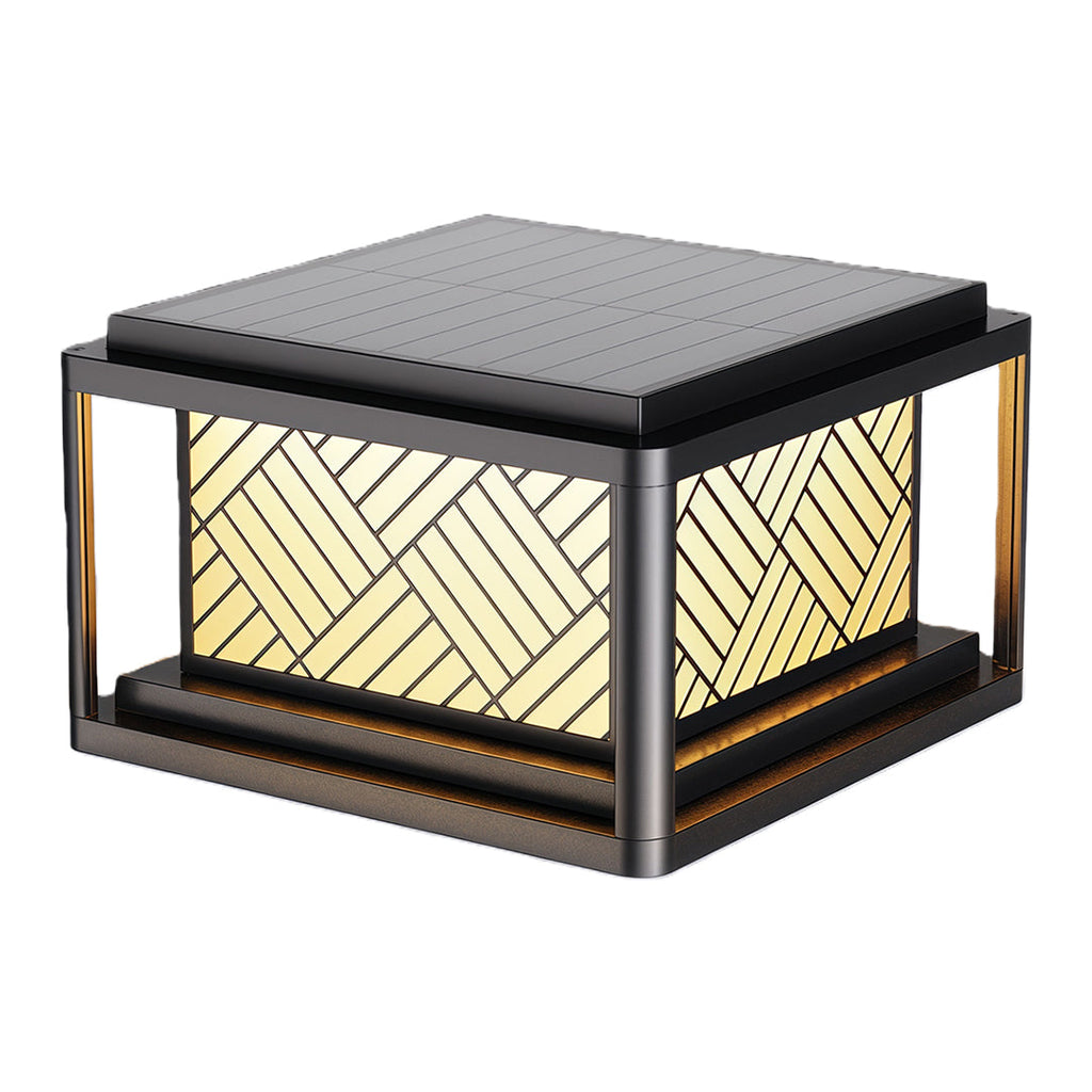 CHISWICK WEATHERPROOF GARDEN PILLAR LANTERN