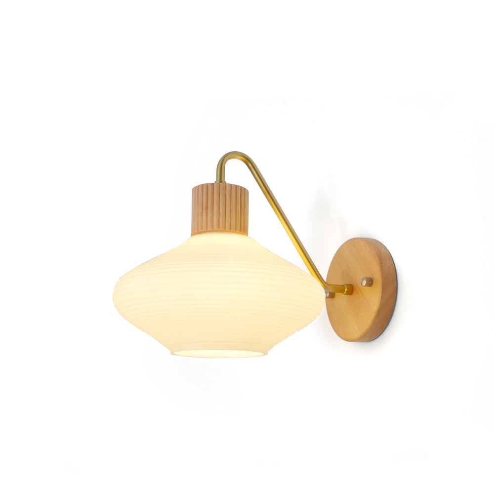 FARNWORTH TAPERED BRASS WALL SCONCE