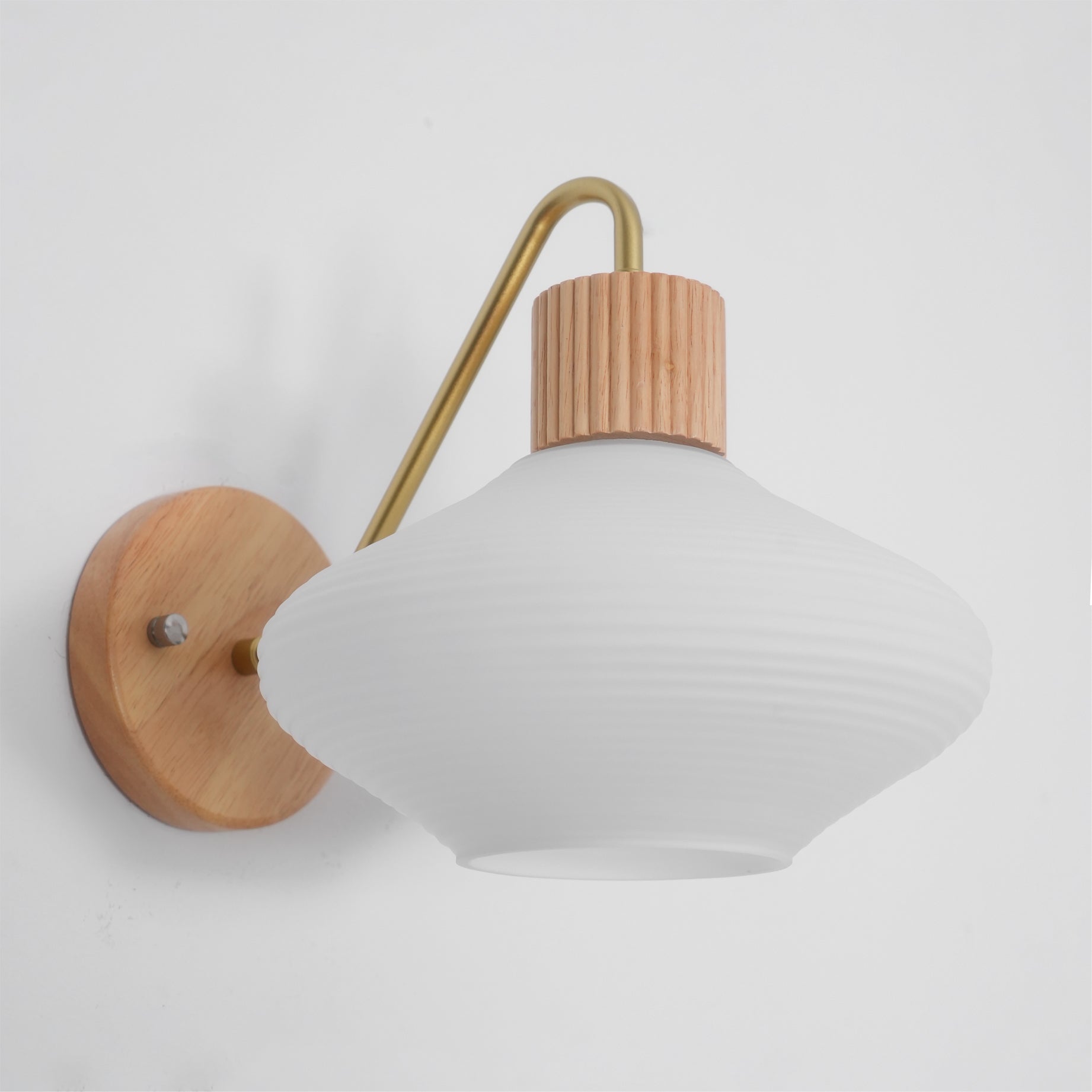 FARNWORTH TAPERED BRASS WALL SCONCE