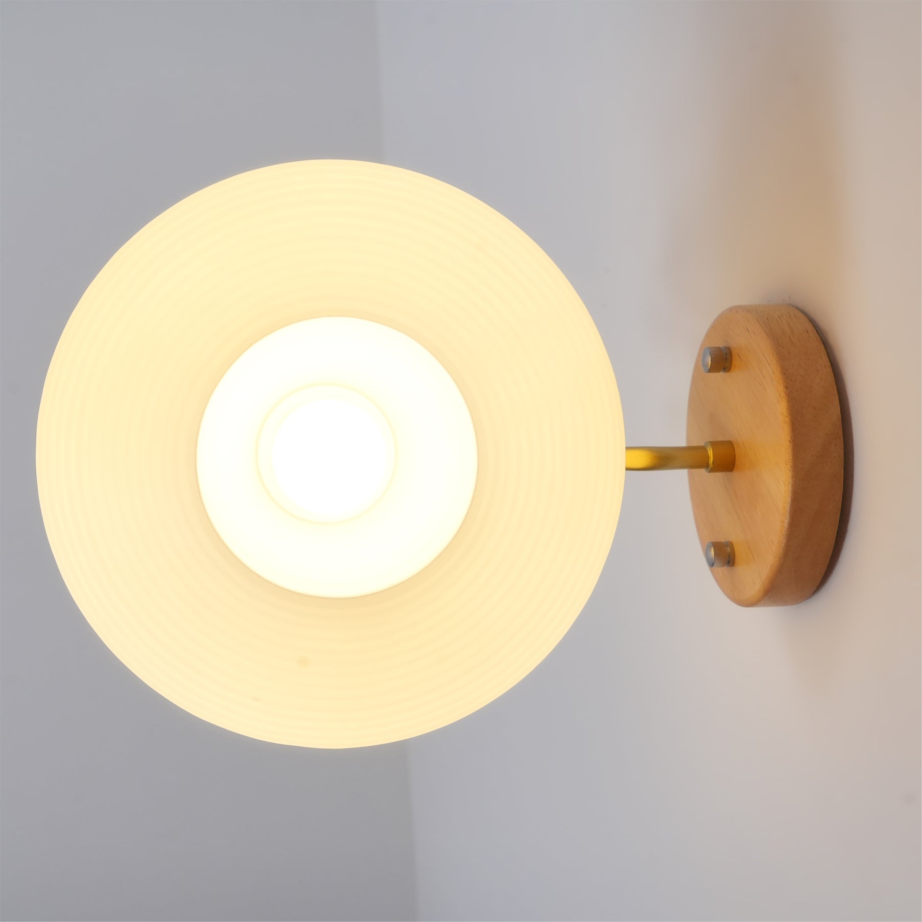 FARNWORTH TAPERED BRASS WALL SCONCE