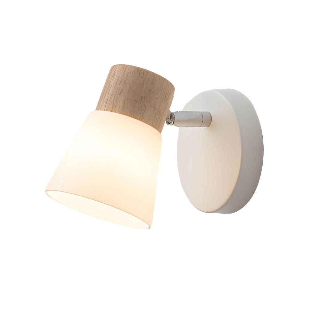 WINDSOR WOODEN GLASS SPIRAL WALL LANTERN