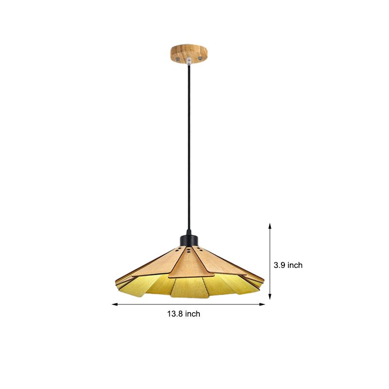 THORNBURY WOODEN WABI-SABI NORDIC DINING CHANDELIER