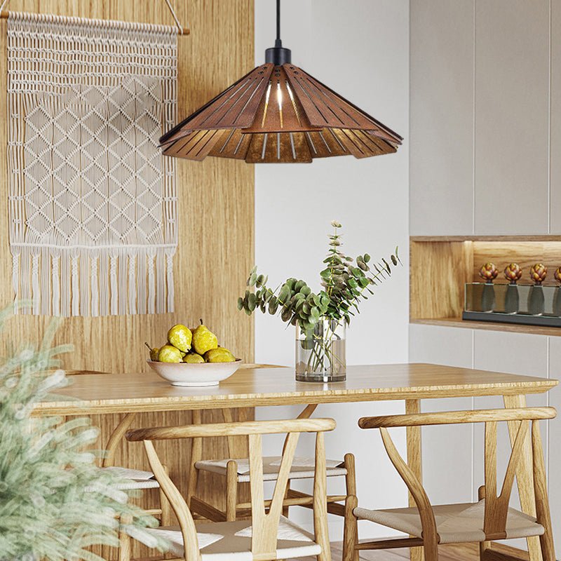 THORNBURY WOODEN WABI-SABI NORDIC DINING CHANDELIER