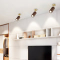 WINDSOR WOODEN SLIDE RAIL LED SPOTLIGHTS