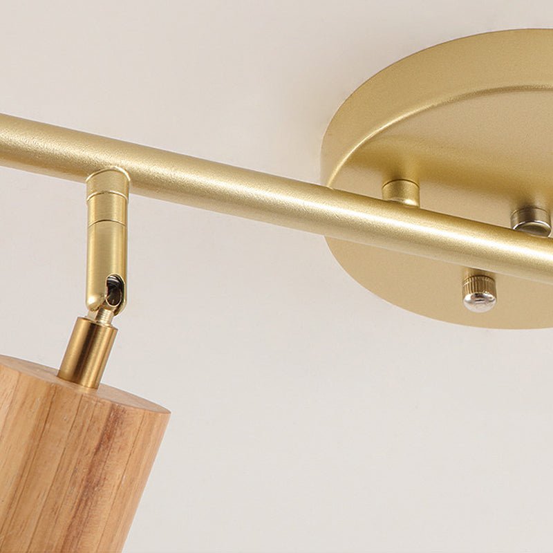 WINDSOR WOODEN SLIDE RAIL LED SPOTLIGHTS