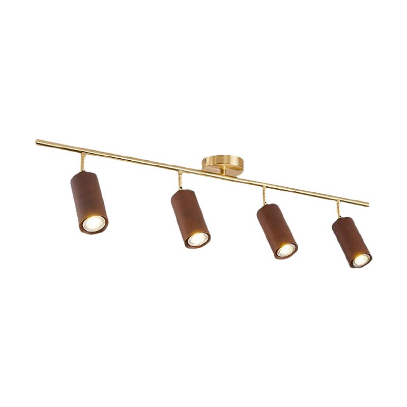 WINDSOR WOODEN SLIDE RAIL LED SPOTLIGHTS