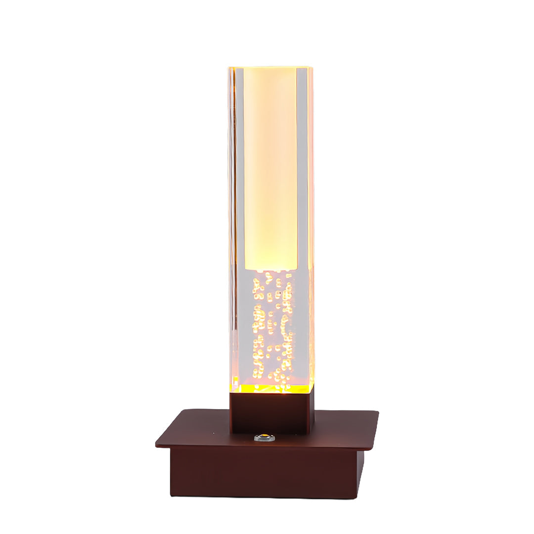 WINTERBOURNE CORDLESS SQUARE LED NIGHT LAMP WITH DIMMING FEATURE